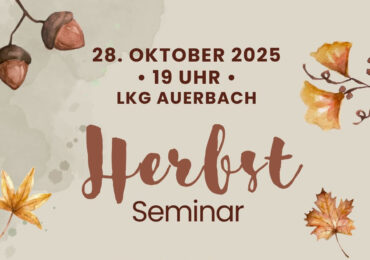 28.10.2025 | Herbst Seminar